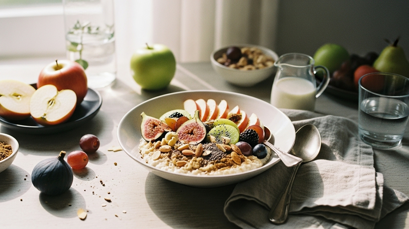 Recette de porridge aux fruits de saison : Le petit-déjeuner parfait !